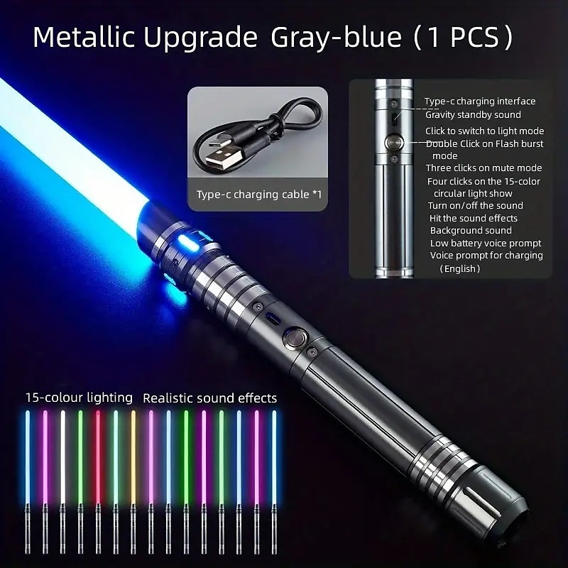 Upgraded Version Gravity Sensing LED Light Up Toys 15-color Metal Rechargeable Toy Party Glow Toys for Halloweenfor Gift for Boy&Girls 2025 - $54.99 –P7