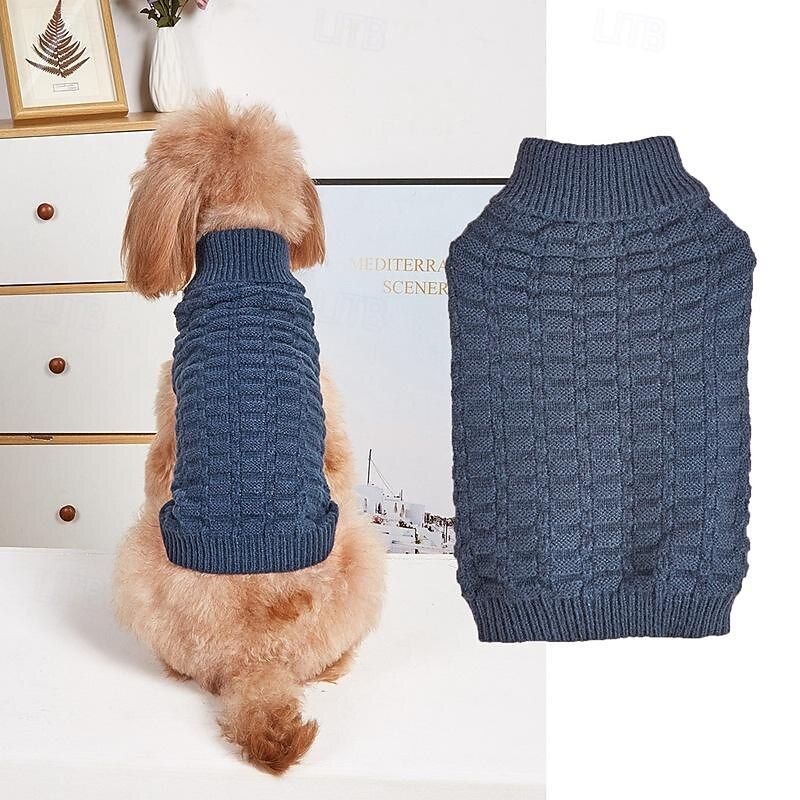Dog Cat Sweater Jumper Cute Casual Winter Breathable Soft Washable Comfortable Outdoor Casual Daily Dog Clothing for Bichon Frise Pomeranian Baby Pet Papillon Small 2025 - $26.99 –P6