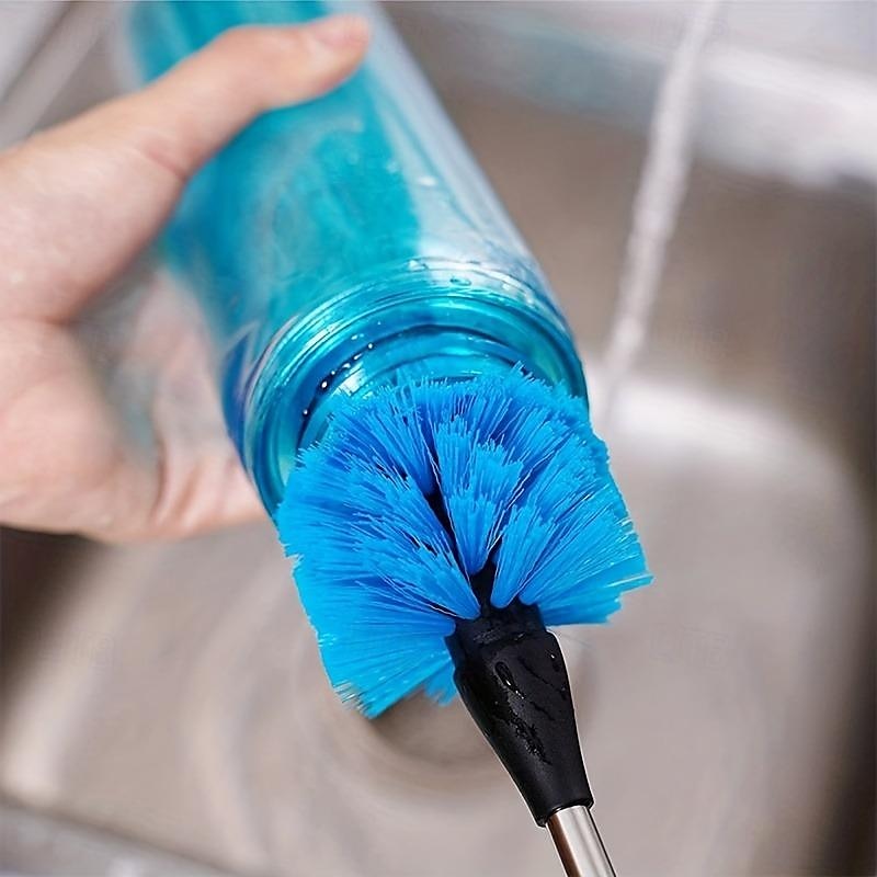 Set di spazzole per la pulizia delle bottiglie d'acqua 3 in 1: perfetto per bottiglie a collo stretto, bottiglie sportive, tazze da caffè, bicchieri e fiaschette del 2025 a $11.99 –P4