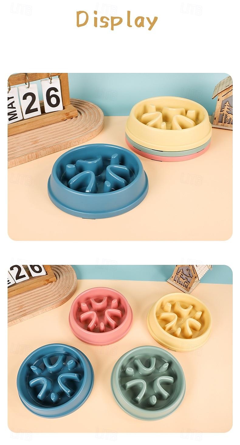 Mus & rotter Hunder Kaniner Skåler & Vannflasker / Fodder Beholdere / Hundetreningsmatter Plast Bærbar Utendørs Reise Ensfarget Gul Rosa Blå Boller og fôring Trening utendørs Hjem 2025 - $16.99 –P10