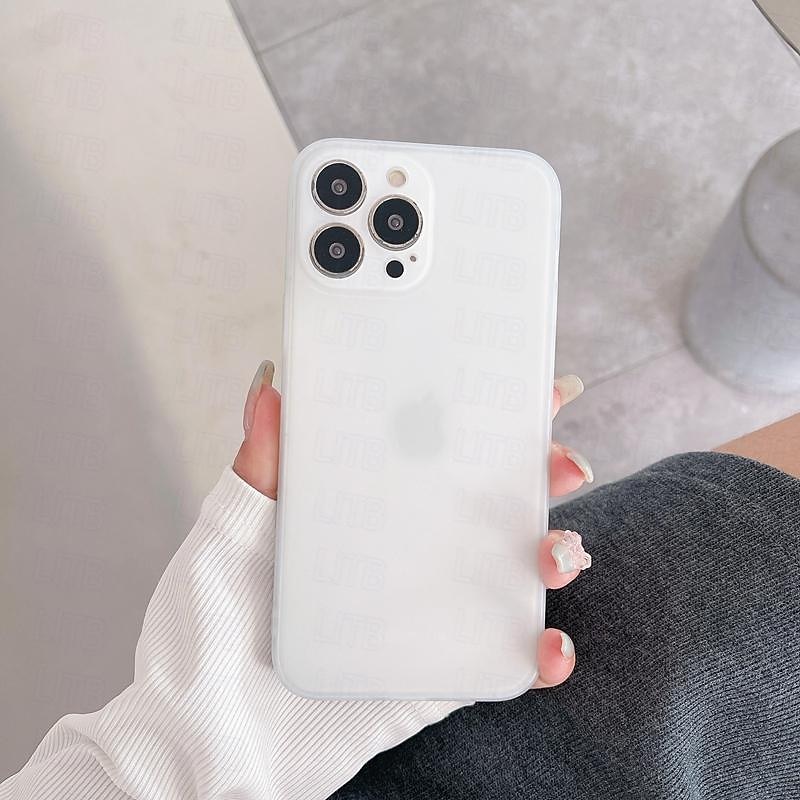 telefon Carcasă Pro iPhone 15 14 Pro Max Plus 13 12 11 Pro Max Mini Zadní kryt Slim Case Ultra tenké Nárazuvzdorné Retro TPU 2025 - $5.49 –P8