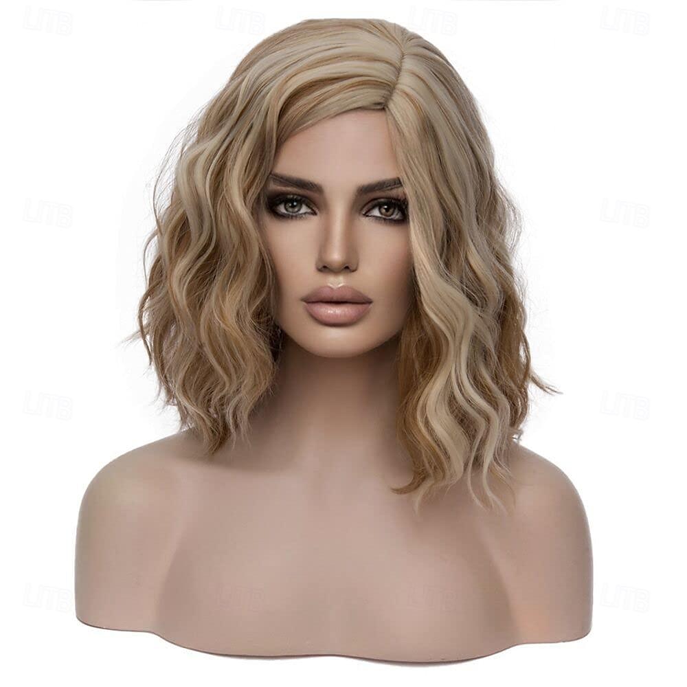 Perruque verte perruque ombragée verte perruque bob verte perruques vertes pour femmes perruques courtes bouclées ondulées vertes perruques synthétiques perruques du jour de la Saint-Patrick de 2025 ? $18.99 –P10