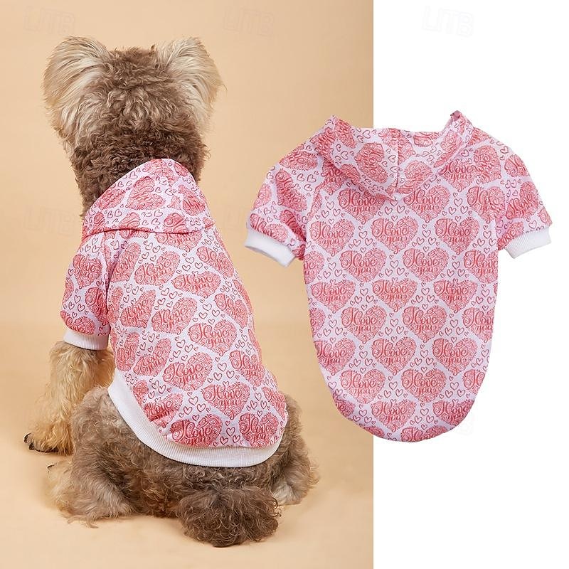 Chien Chat Pulls à capuche Mignon Occasionnel Hiver Respirant Doux Lavable Confortable Extérieur Décontracté Quotidien Vêtements pour Chiens for Bichon Frisé Spitz Nain Bébé Animal Papillon Petit de 2025 ? $23.99 –P13