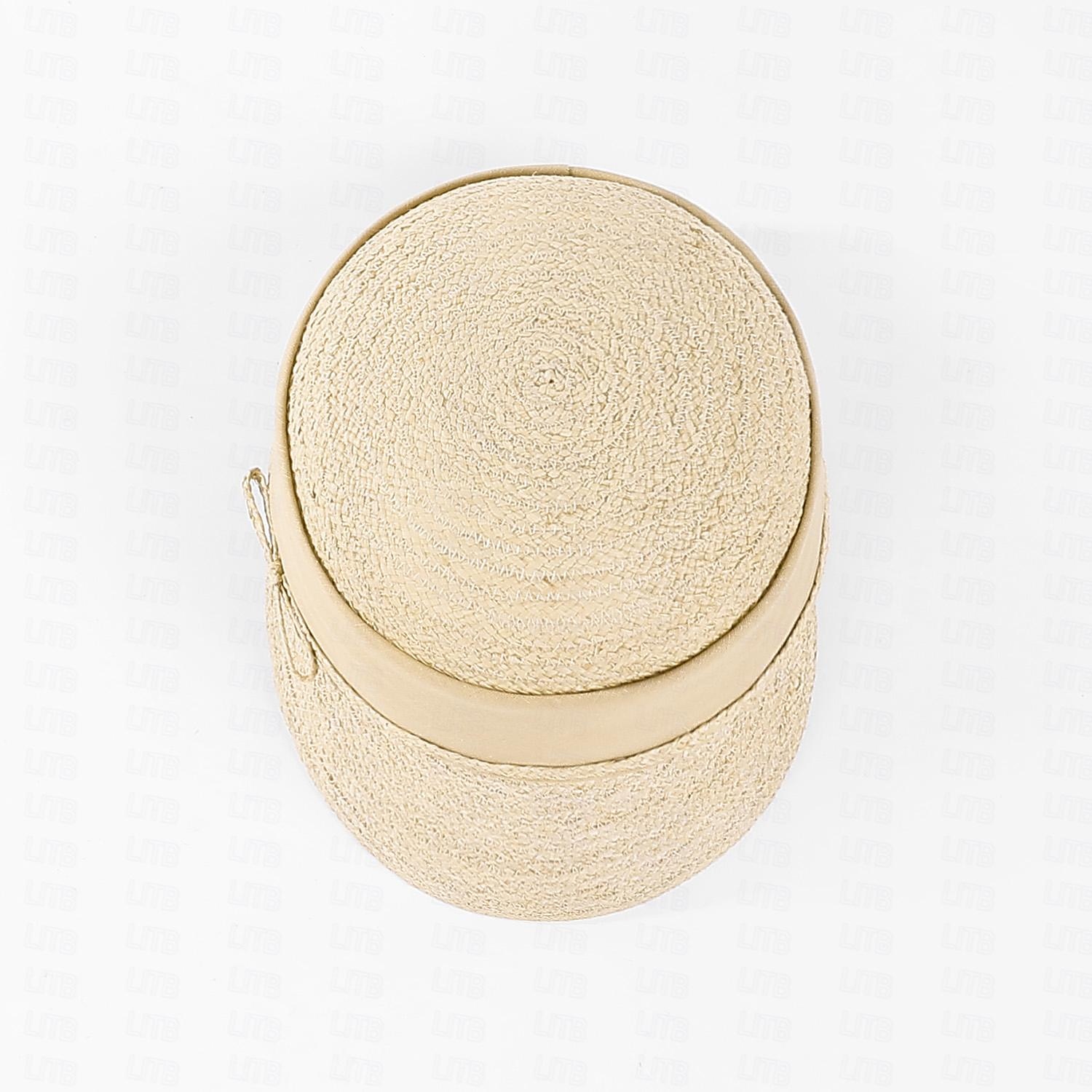 Hats Cotton Fabric Fiber Floppy Hat Straw Hat Sun Hat Casual Holiday Elegant Sun Protection With Lace-up Pure Color Headpiece Headwear 2025 - $28.99 –P4