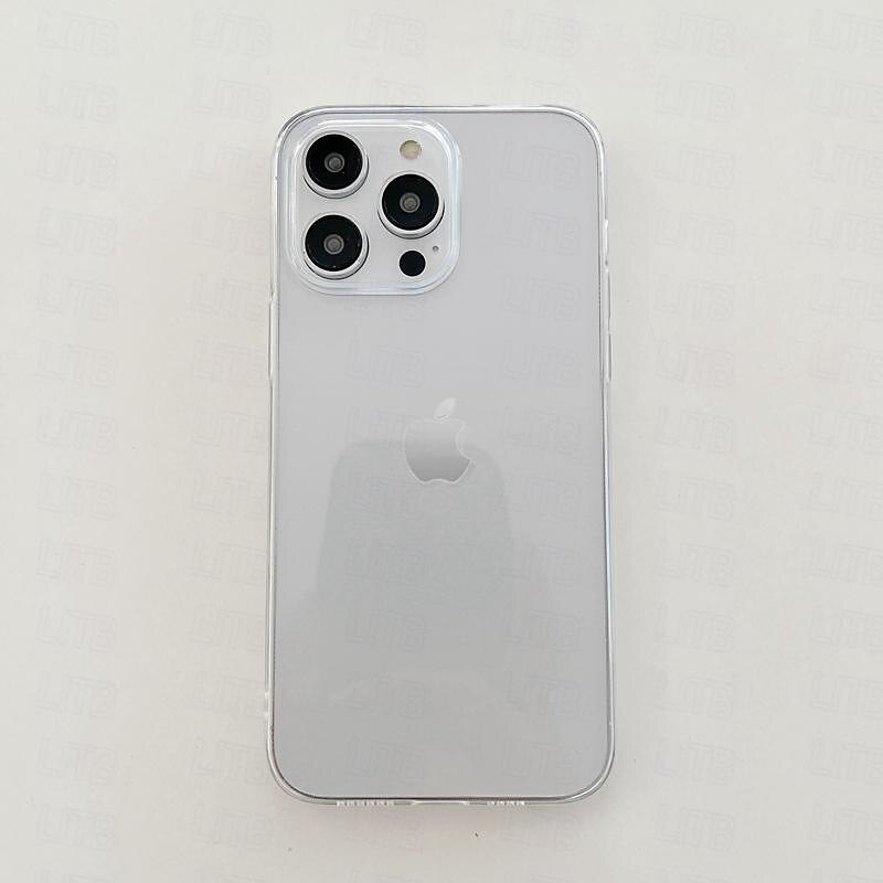 τηλέφωνο tok Για iPhone 15 Pro Max Plus iPhone 14 13 12 11 Pro Max Mini SE X XR XS Max 8 7 Plus Πίσω Κάλυμμα Πεντακάθαρη Λεπτή θήκη Διαφανής Σούπερ Λεπτό Ανθεκτική σε πτώσεις Ρετρό TPU 2025 - $14.99 –P11