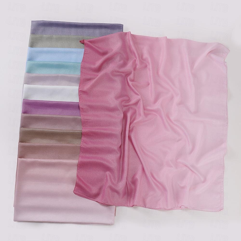 Mujer Chales Hijab Bufandas Dubai islámico árabe musulmán Ramadán Adulto Tocados 2026 - $19.49 –P20