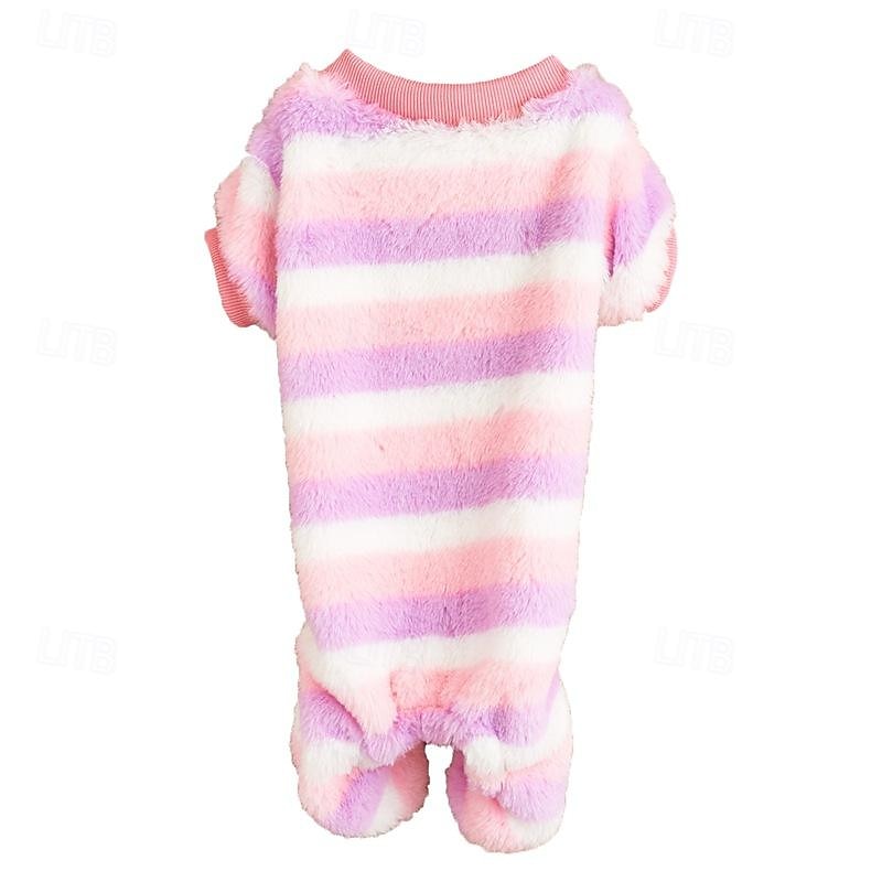 Hund Katze Overall Niedlich Lässig Winter Atmungsaktiv Weich Waschbar Bequem Outdoor Alltagstauglich Hundebekleidung for Bichon Frise Zwergspitz Baby Haustier Papillon Klein 2025 - $26.99 –P5
