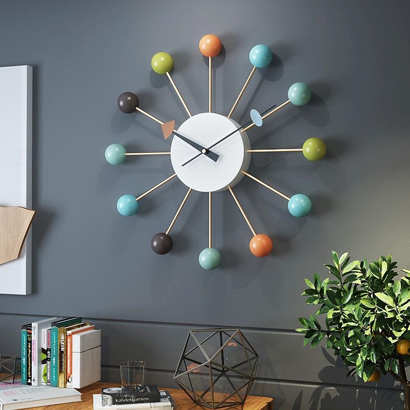 grande orologio da parete in metallo decorativo silenzioso senza ticchettio grandi orologi decorazioni moderne per la casa per soggiorno camera da letto sala da pranzo ufficio del 2025 a $102.99 –P9