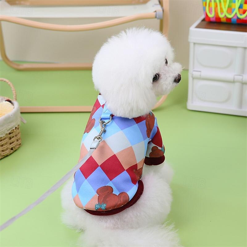 Koirat Kissat Hupparit Ihana Sarjakuva Talvi Hengittävä Pehmeä Pestävä Mukava Paksu ulko- Arkikäyttö Rento / arki Kävely Koiran vaatteet for Cat Dog Husky Labradorinnoutaja alaskanmalamuutille 2025 - $20.99 –P13