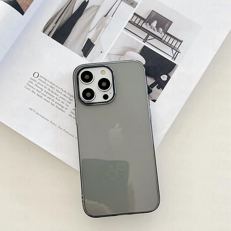 τηλέφωνο tok Για iPhone 15 Pro Max Plus iPhone 14 13 12 11 Pro Max Mini SE X XR XS Max 8 7 Plus Πίσω Κάλυμμα Πεντακάθαρη Λεπτή θήκη Διαφανής Σούπερ Λεπτό Ανθεκτική σε πτώσεις Ρετρό TPU 2025 - $14.99 –P2