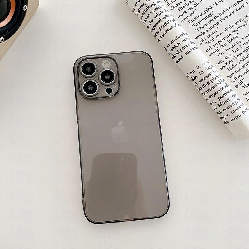τηλέφωνο tok Για iPhone 15 Pro Max Plus iPhone 14 13 12 11 Pro Max Mini SE X XR XS Max 8 7 Plus Πίσω Κάλυμμα Πεντακάθαρη Λεπτή θήκη Διαφανής Σούπερ Λεπτό Ανθεκτική σε πτώσεις Ρετρό TPU 2025 - $14.99 –P5