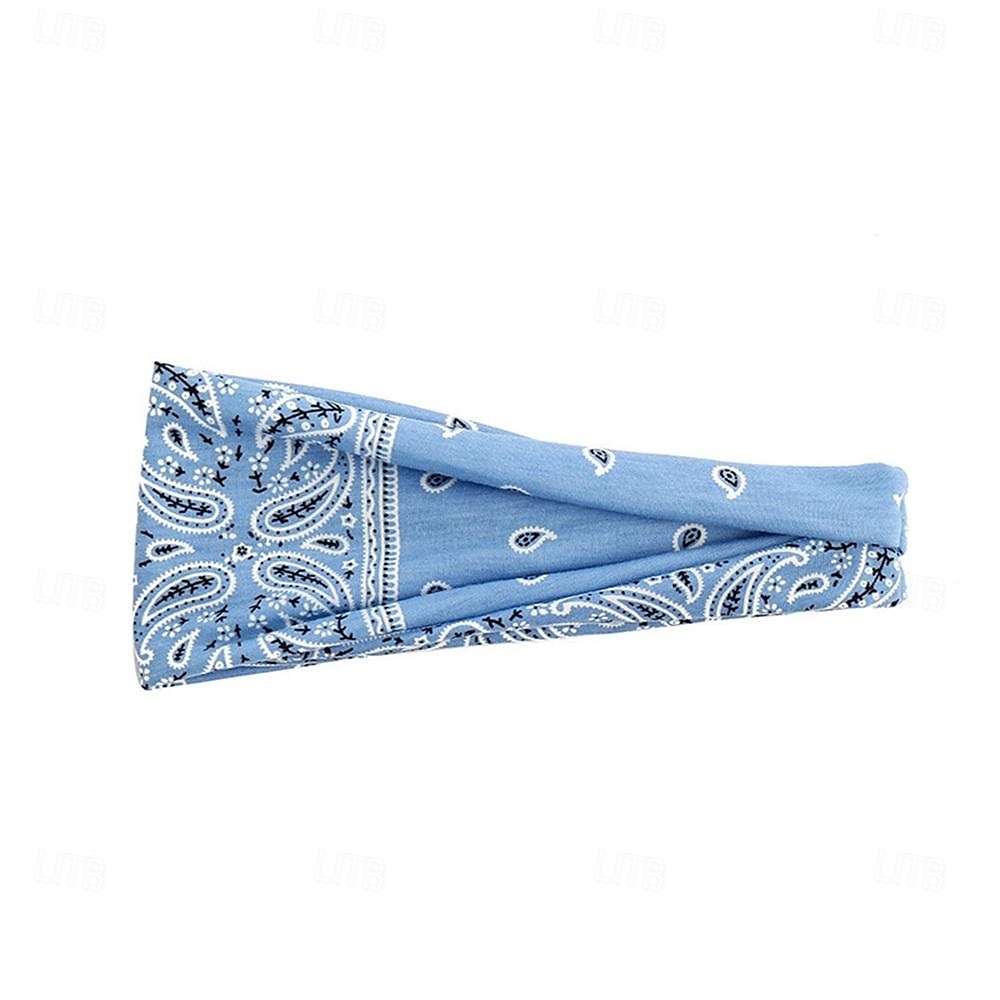Boho Headbands For Women Fashion Wide Headband Yoga Workout Head Bands Hair Accessories Band 2025 - $4.99 –P13