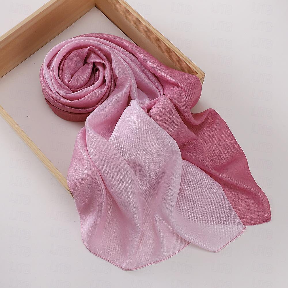 Mujer Chales Hijab Bufandas Dubai islámico árabe musulmán Ramadán Adulto Tocados 2026 - $19.49 –P34