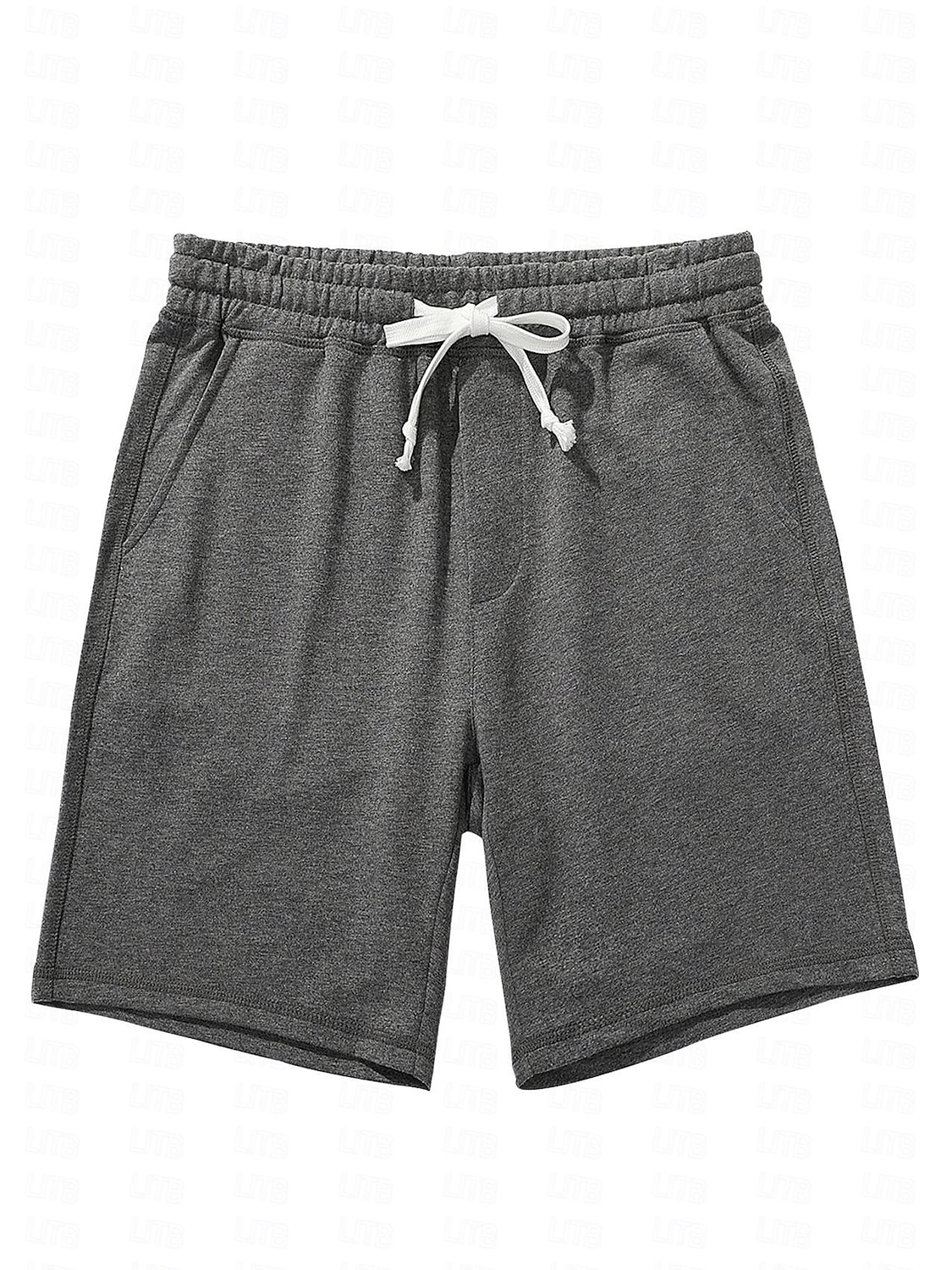 Homens Shorts de moletom Calções de treino Shorts casuais Bolsos Com Cordão Cintura elástica Tecido Conforto Respirável Comprimento do joelho Casual Diário Feriado Esportes Moda Preto Verde Tropa de 2026 por $14.49 –P5