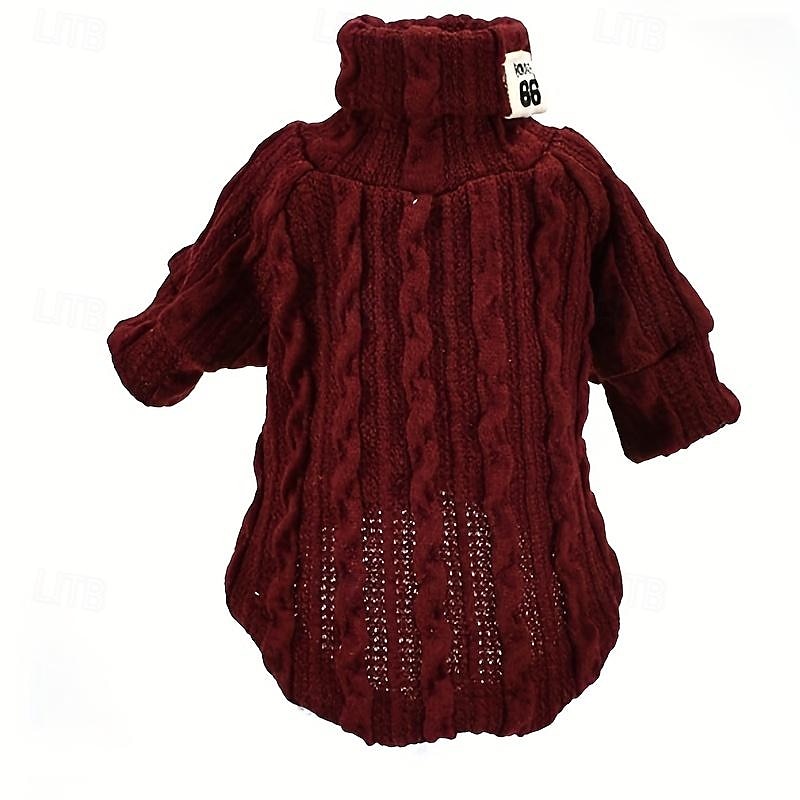 Hund Katt Tröjor Jumper Mode söt stil Vinter Varm Mjuk Tvättbar Bekväm Utomhus Sport Hundkläder for Bichon Frisé Pudel Pommeran valpen eller det lilla husdjuret Fjäril 2025 - $29.99 –P5