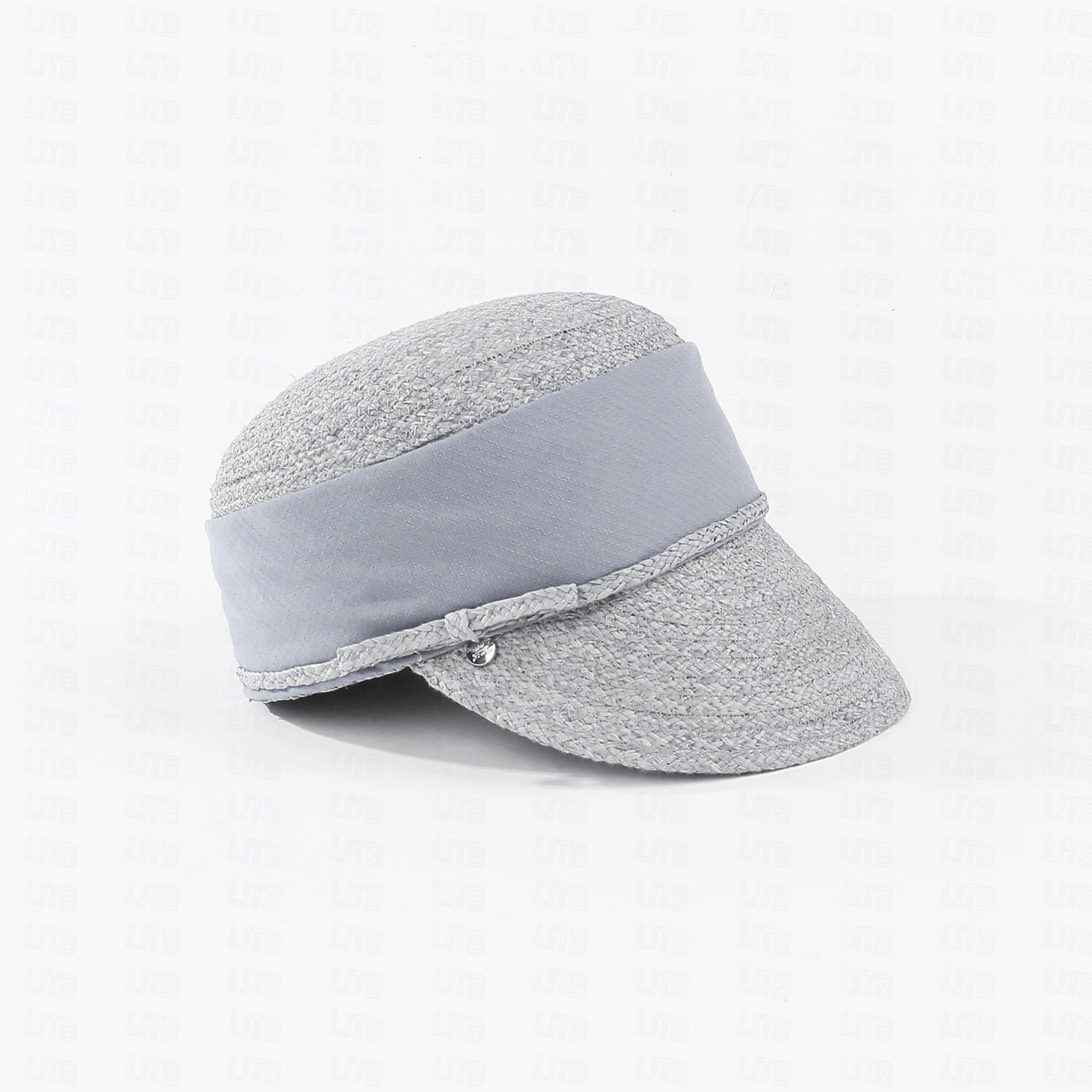 Hats Cotton Fabric Fiber Floppy Hat Straw Hat Sun Hat Casual Holiday Elegant Sun Protection With Lace-up Pure Color Headpiece Headwear 2025 - $28.99 –P6