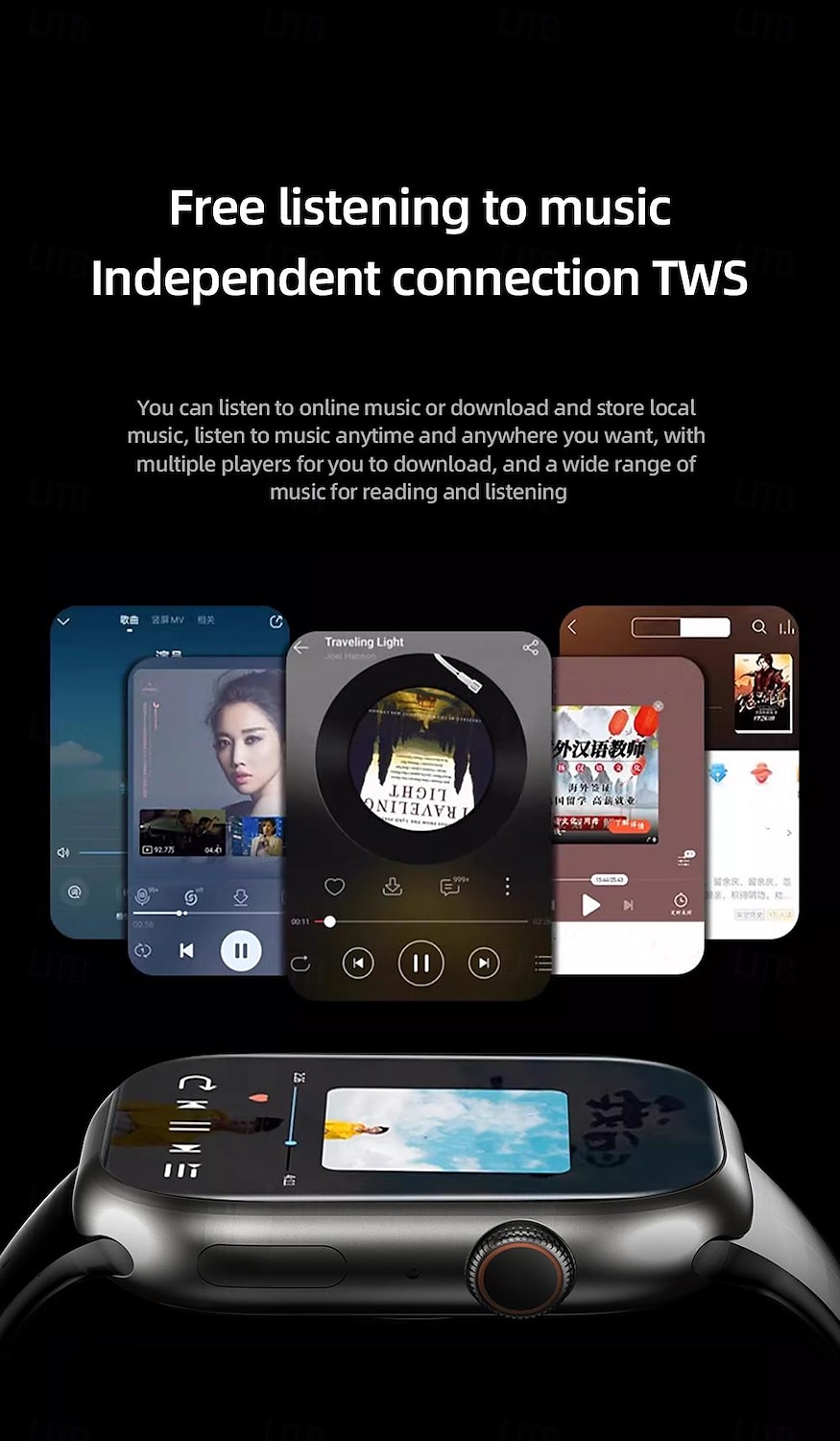 696 X9 Умные часы 2.02 дюймовый Умный браслет Bluetooth Педометр Напоминание о звонке Пульсомер Совместим с Android iOS Женский Мужчины Хендс-фри звонки Напоминание о сообщении Пользовательский набор 2025 - $93.99 –P15