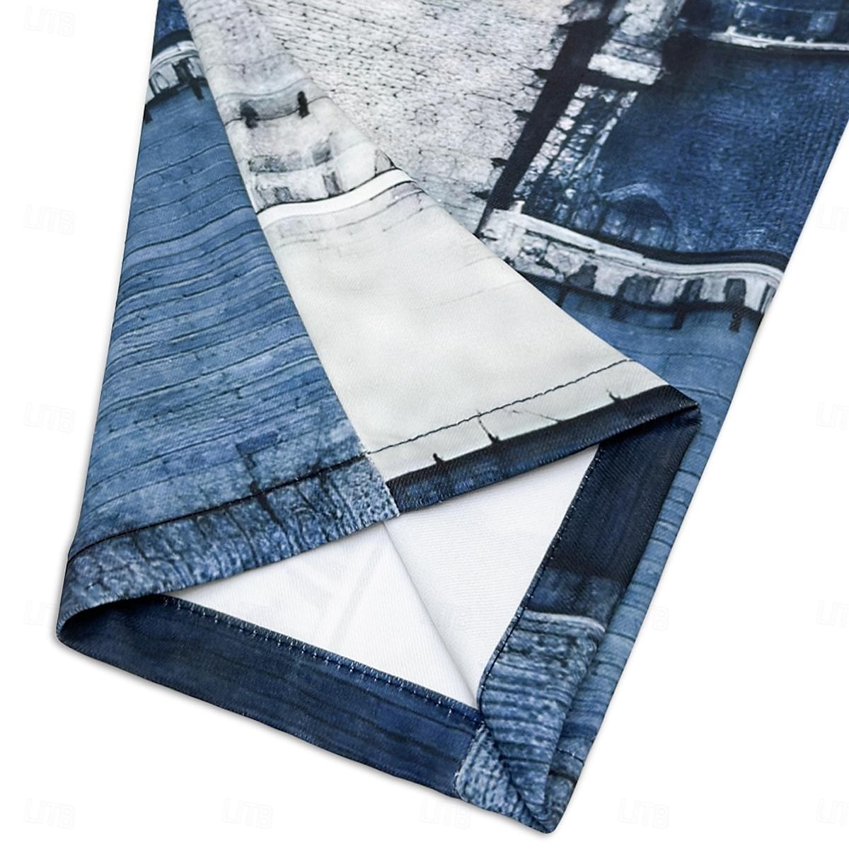 Patchwork Pattern Plaid Geometry Men's Business 3D Printed Dress Pant Trousers Classic Fit Flat Front Pant Navy Blue Mid Waist Outdoor Street Wear S TO 3XL 2025 - $35.99 –P6