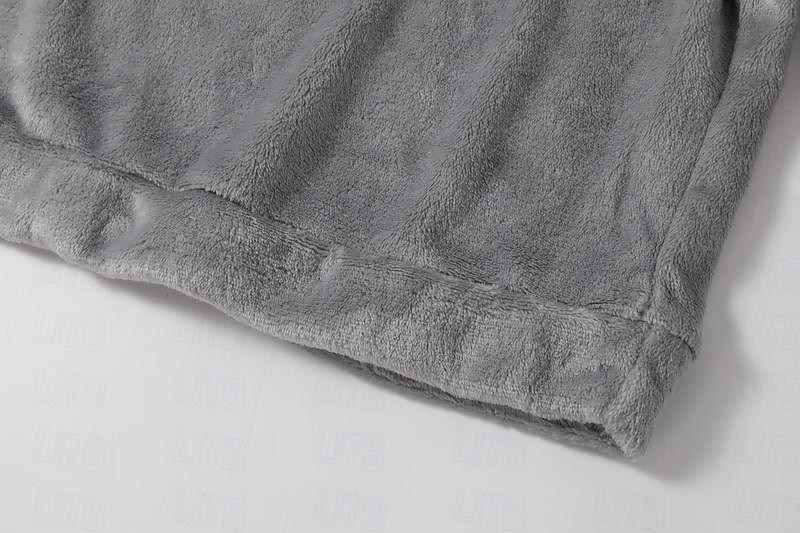 tuta da casa da donna set 2 pezzi animale gatto caldo peluche comfort casa strada quotidiano pile felpa con cappuccio manica lunga felpa con cappuccio pantaloncini elastico in vita fa casa abiti del 2025 a $25.99 –P8