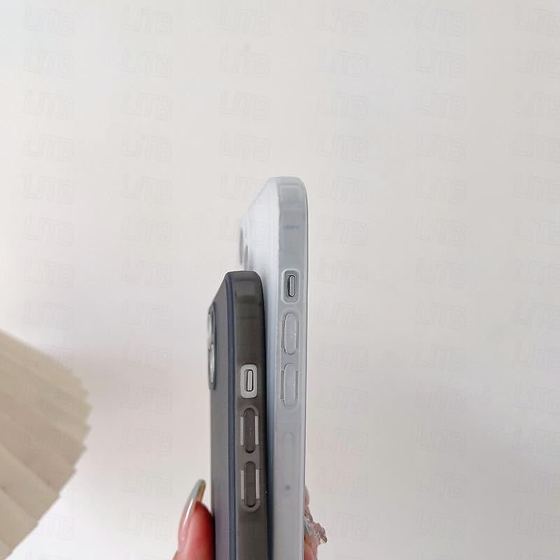 telefon Carcasă Pro iPhone 15 14 Pro Max Plus 13 12 11 Pro Max Mini Zadní kryt Slim Case Ultra tenké Nárazuvzdorné Retro TPU 2025 - $5.49 –P4