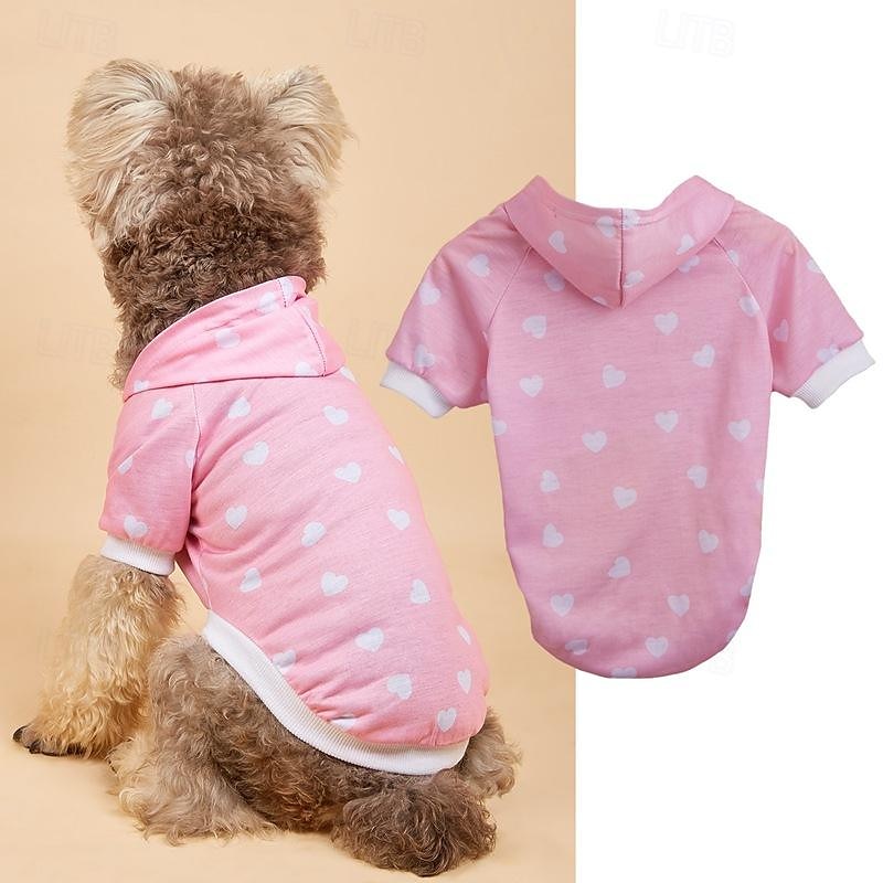 Chien Chat Pulls à capuche Mignon Occasionnel Hiver Respirant Doux Lavable Confortable Extérieur Décontracté Quotidien Vêtements pour Chiens for Bichon Frisé Spitz Nain Bébé Animal Papillon Petit de 2025 ? $23.99 –P8