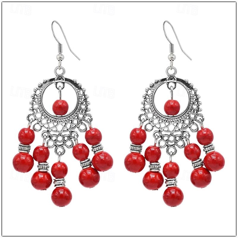 Naszyjniki Kolczyki Naszyjniki Nausznice Retro / vintage Artystyczny Boho Stop Na Cosplay Damskie Biżuteria kostiumowa Modna biżuteria 2025 - $13.99 –P10