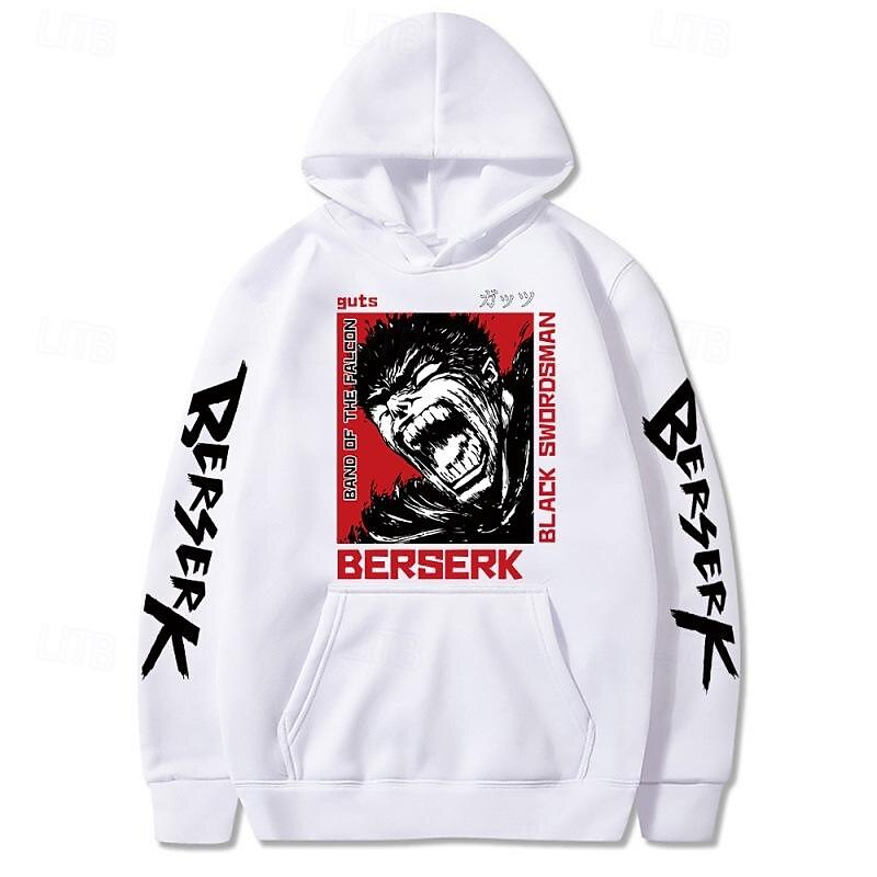 Berserker Armor Kapuce Animák Manga Anime Grafika Klokaní kapsa Pro Pro páry Pánské Dámské Dospělé Plesová maškaráda Zpátky do školy Horká ražba Běžné / Denní 2025 - $29.99 –P2