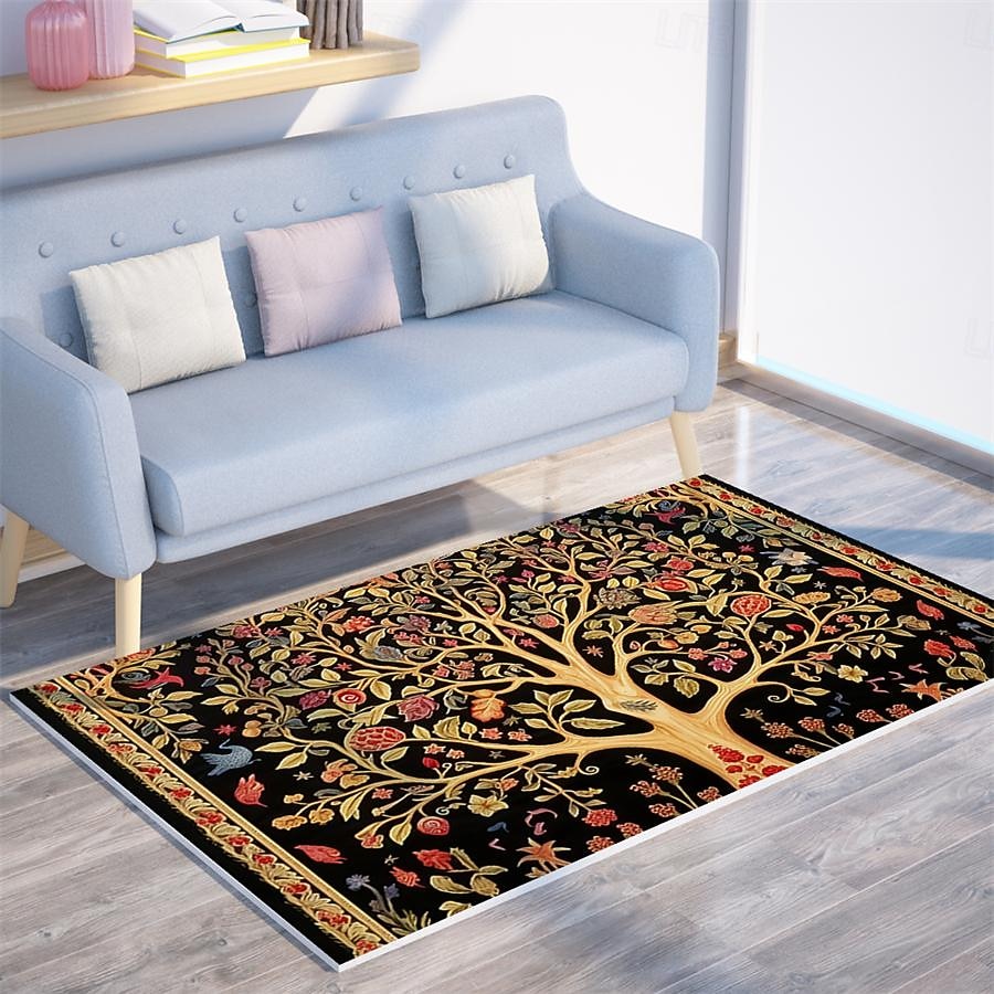 Tree of Life Vintage Area Rug Kitchen Mat Non-Slip Oil Proof Floor Mat Livingroom Rug Indoor Outdoor Mat Bedroom Decor Bathroom Mat Entrance Rug Door Mat 2026 - $17.49 –P7