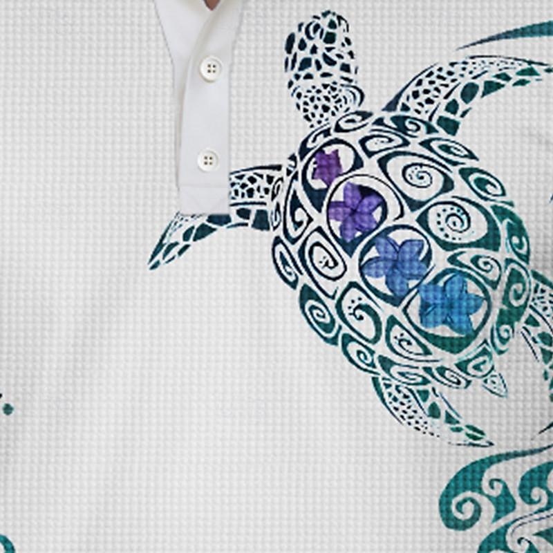 Kentucky Derby Men's Resort Golf Shirt Short Sleeve Polo Shirts Collared Shirts Casual Beach Wear Vacation Wear Tropical Wear Party Outfits Buttons 3D Print Summer White Blue Purple 2025 - $22.99 –P11