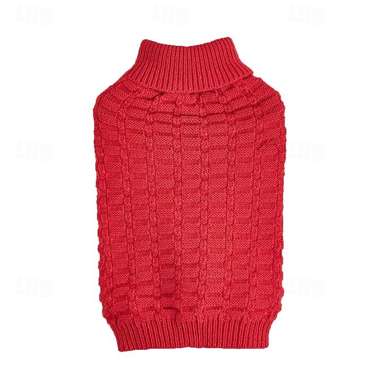 Dog Cat Sweater Jumper Cute Casual Winter Breathable Soft Washable Comfortable Outdoor Casual Daily Dog Clothing for Bichon Frise Pomeranian Baby Pet Papillon Small 2025 - $26.99 –P4