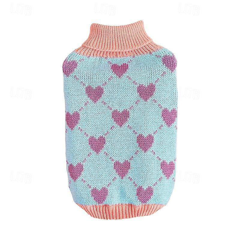 Hunder Katter Gensere Jumper søt stil Fritid Vinter Varm Pustende Myk Vaskbar Bekvem utendørs Fritid / hverdag Hundeklær for Bichon Frisé Pommeran ungt kjæledyr Sommerfugl Small 2025 - $26.99 –P5
