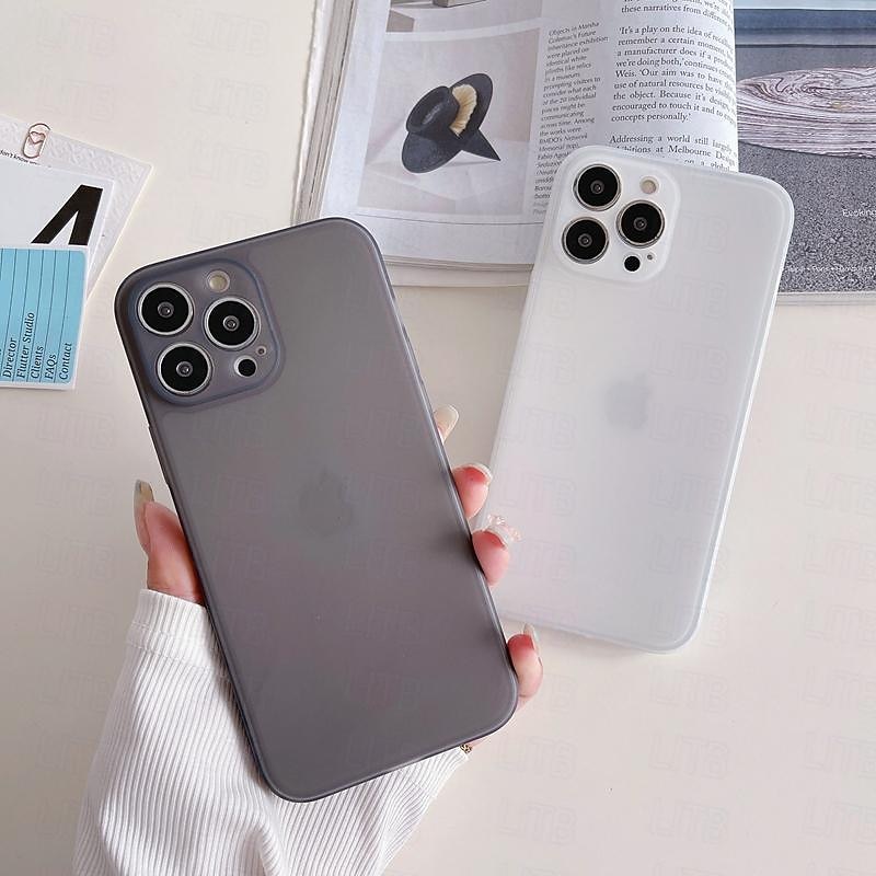 telefon Carcasă Pro iPhone 15 14 Pro Max Plus 13 12 11 Pro Max Mini Zadní kryt Slim Case Ultra tenké Nárazuvzdorné Retro TPU 2025 - $5.49 –P12