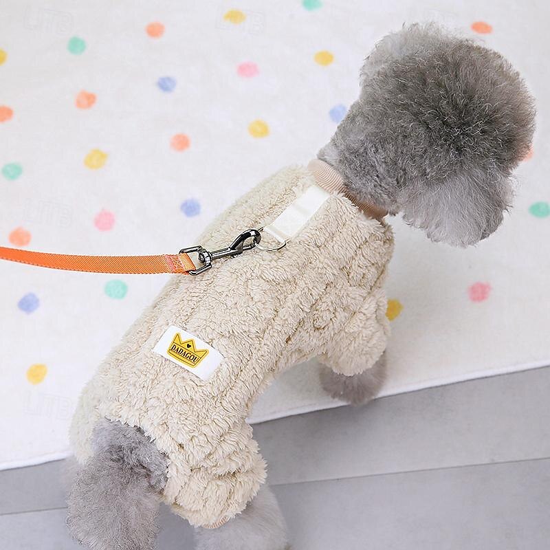 2025年 犬用 猫用 ジャンプスーツ ファッション かわいいスタイル 冬 ウォーム ソフト 洗濯可 快適 アウトドア スポーツ 犬服 for ビジョンフリーゼ プードル ポメラニアン 赤ちゃんサイズ パピヨン コレクション – $26.99 –P8