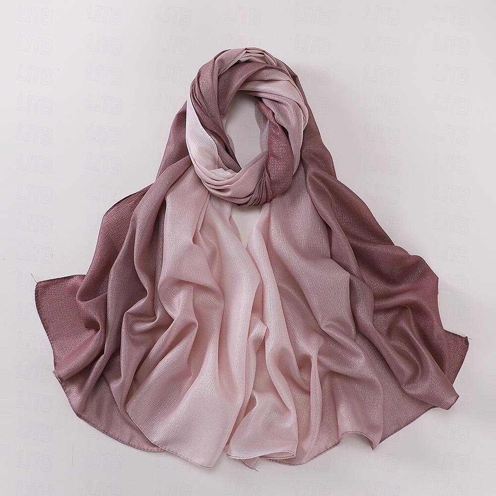 Mujer Chales Hijab Bufandas Dubai islámico árabe musulmán Ramadán Adulto Tocados 2026 - $19.49 –P35