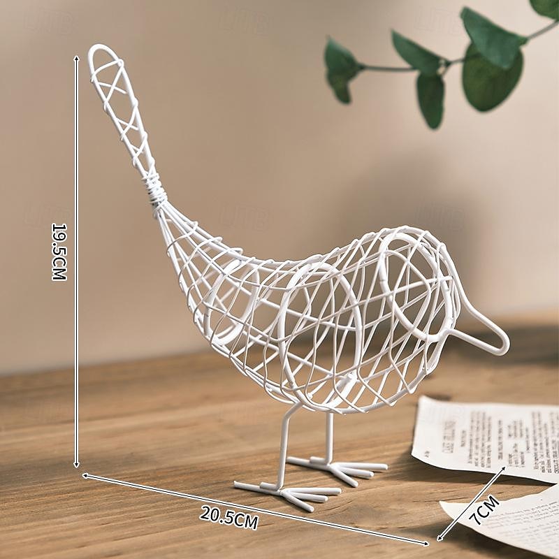 2025年 鳥の ornament ワイヤー アイアン 鳥 モデル 鳥のモデリング装飾 テーブル 鳥の ornament クリスマスギフト  コレクション – $25.99 –P8