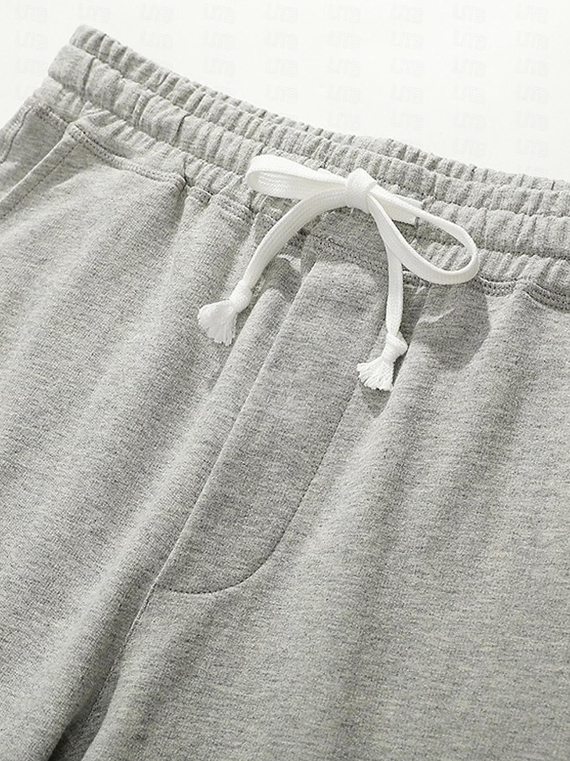 Homens Shorts de moletom Calções de treino Shorts casuais Bolsos Com Cordão Cintura elástica Tecido Conforto Respirável Comprimento do joelho Casual Diário Feriado Esportes Moda Preto Verde Tropa de 2026 por $14.49 –P8