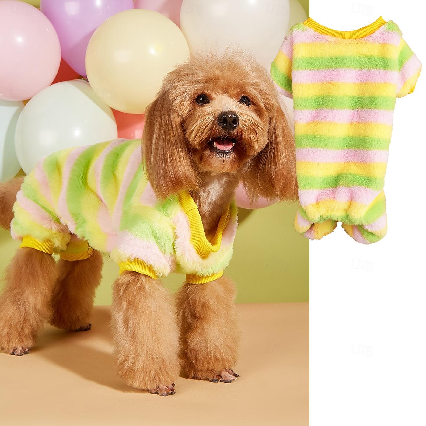 Hund Katze Overall Niedlich Lässig Winter Atmungsaktiv Weich Waschbar Bequem Outdoor Alltagstauglich Hundebekleidung for Bichon Frise Zwergspitz Baby Haustier Papillon Klein 2025 - $26.99 –P7