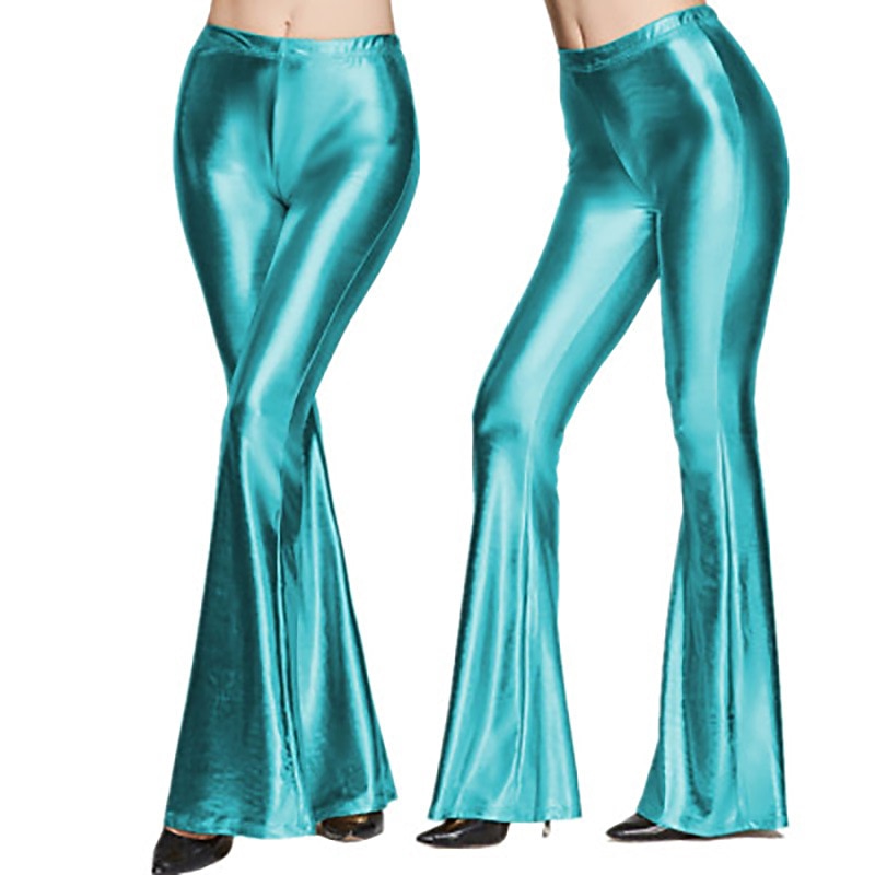 Anni '80 Hip Pop Pantaloni a zampa d'elefante Costume Abba Pantaloni a zampa Disco Tinta unica Costume Per donna Costume di Carnevale Carnevale Performance Club Parata dell'Orgoglio Adulti Pantaloni del 2026 a $26.99 –P13