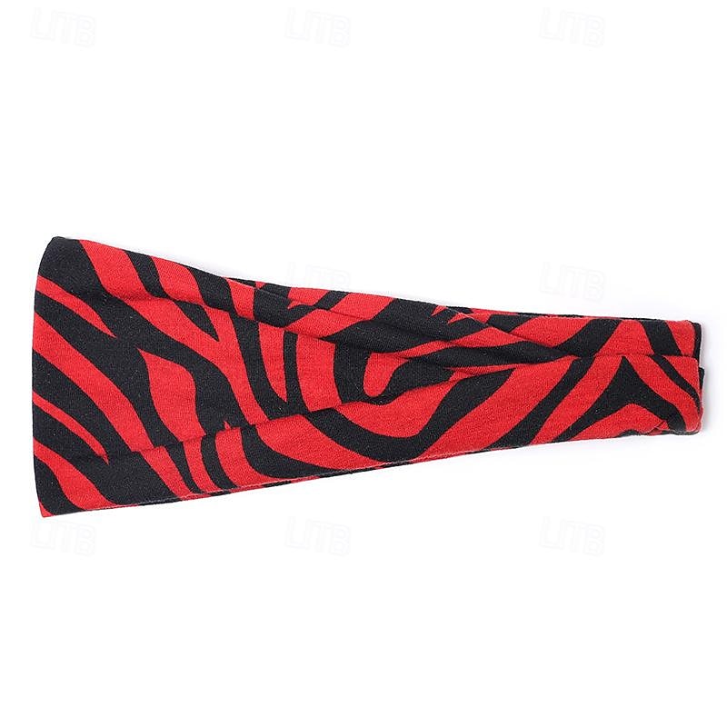 Printed Sports Headband Yoga Headband Headband Sweat Absorbing Band Anti Sweat Women s Wide Brimmed Headscarf Headwear 2025 - $6.99 –P36