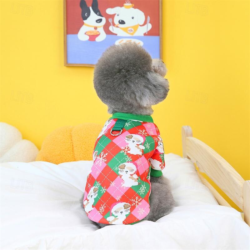Dog Cat Hoodie Casual Euramerican Winter Breathable Soft Washable Comfortable Thick Christmas Christmas Dailywear Casual Daily Walking Dog Clothing for Cat Dog Husky Labrador Alaskan Malamute 2025 - $20.99 –P11