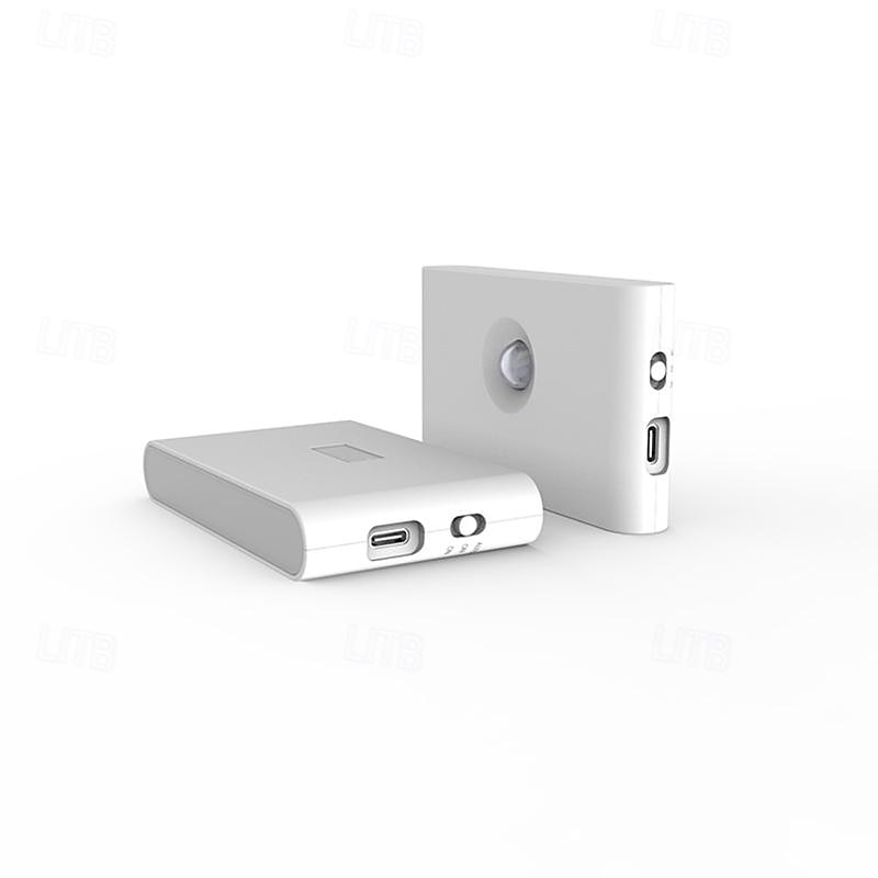 Smart Sensor Night Light Led Infrared Light Sensor Night Light Typec Rechargeable Magnetic Wireless Sensor Night Light 2025 - $15.49 –P16