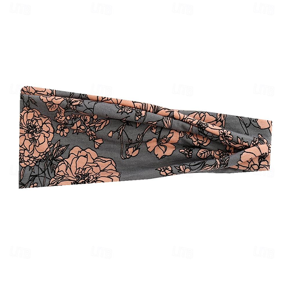 Boho Headbands For Women Fashion Wide Headband Yoga Workout Head Bands Hair Accessories Band 2025 - $4.99 –P7