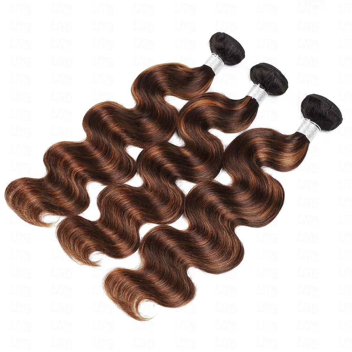 Extension di capelli umani con chiusura, 3 pacchi, t1b-4/30#, ondulati, da 12 a 28 pollici, per donne nere del 2025 a $261.09 –P2