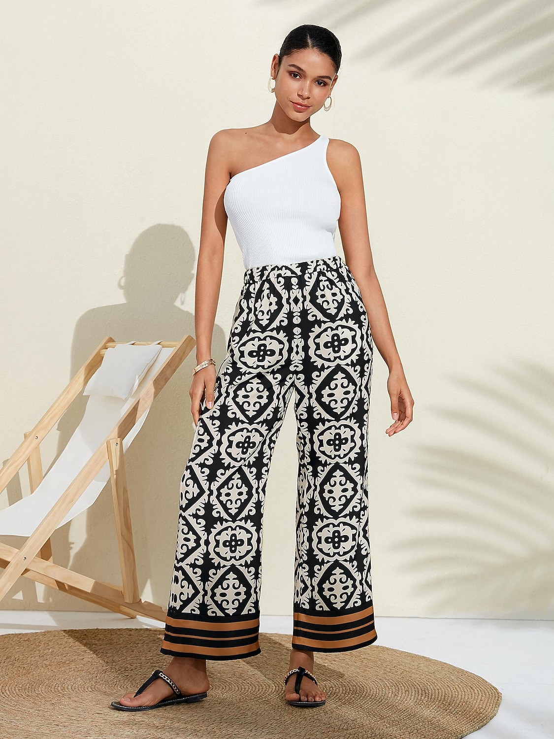 pantaloni dritti rilassati a tutta lunghezza del 2025 a $64.99 –P7