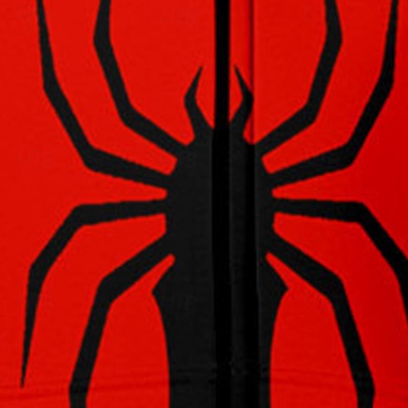 Boys 3D Spider Hoodie Coat Outerwear Long Sleeve Fall Winter Active Streetwear Cool Kids 3-12 Years Zip Street Daily Regular Fit 2025 - $18.49 –P5