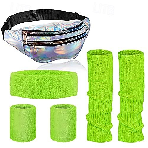 שנות ה-80 נשף מסכות תחפושות בגדי ריקוד נשים האלווין (ליל כל הקדושים) קרנבל נשף מסכות מסיבה\אירוע ערב מסיבת רווקות מצעד הגאווה מבוגרים מחממי רגליים שק גומיות 2026 - $21.99 –P2