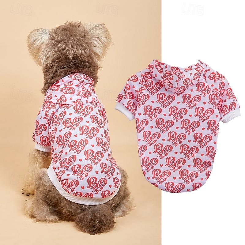 Chien Chat Pulls à capuche Mignon Occasionnel Hiver Respirant Doux Lavable Confortable Extérieur Décontracté Quotidien Vêtements pour Chiens for Bichon Frisé Spitz Nain Bébé Animal Papillon Petit de 2025 ? $23.99 –P4