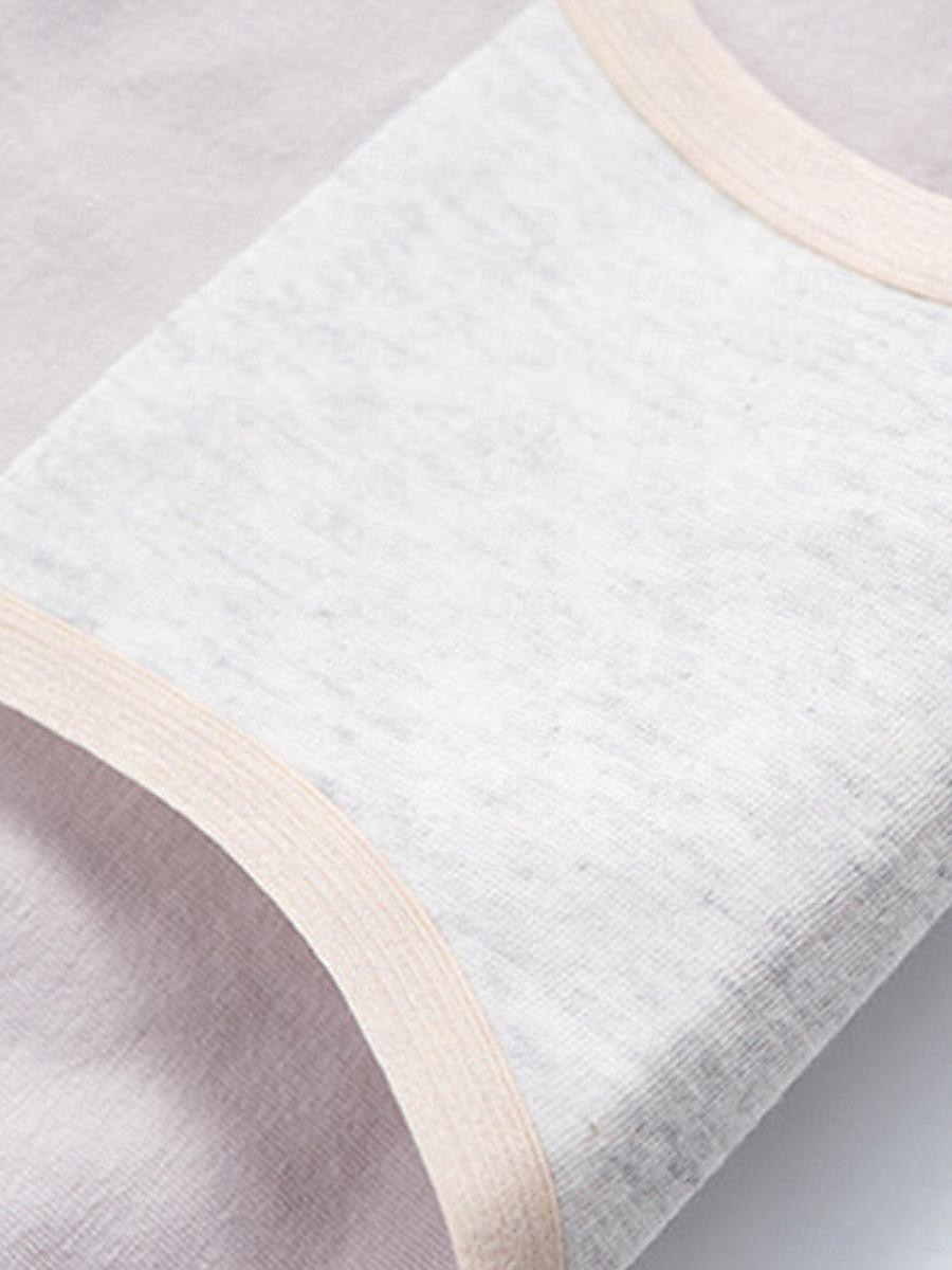 Damenhöschen reine Farbe einfache tägliche Bett Baumwolle atmungsaktiv Sommer Frühling Home Outfits 2025 - $7.99 –P8