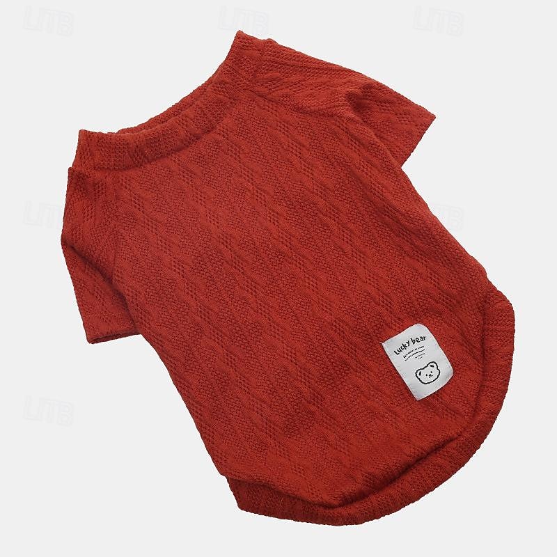 Cane Gatto Maglione Moda Carino Inverno Caldo Morbido Lavabile Confortevole All'aperto Sportivo Abbigliamento per Cani for Bichon Frisé Barboncino Volpino di Pomerania Cucciolo Papillon del 2025 a $20.99 –P5