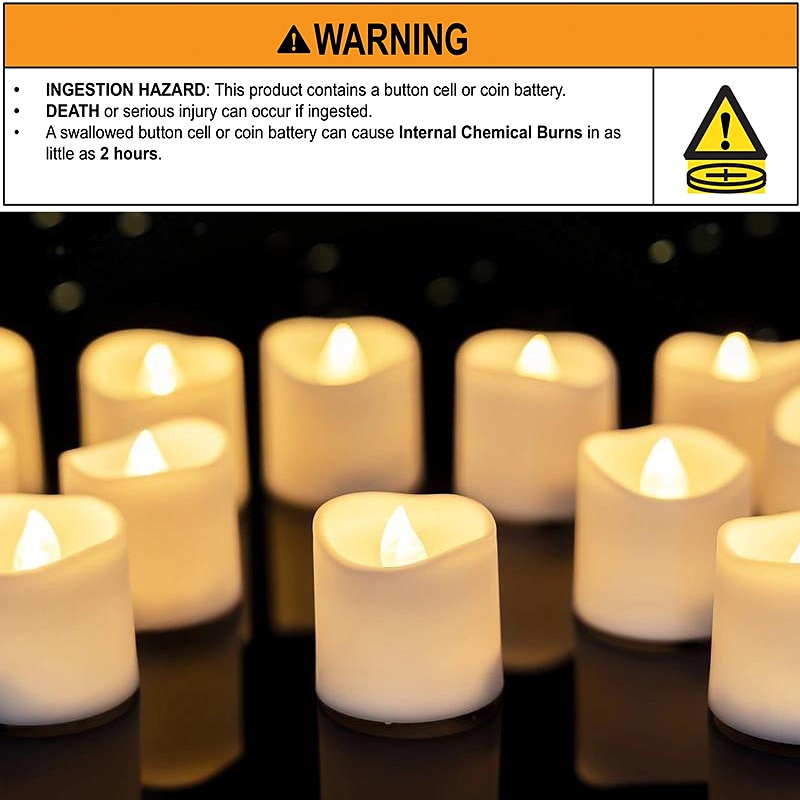 12pcs LED Flameless Timer Candles Long Lasting Battery Operated Tea Lights for Christmas Halloween Wedding Table Decorations Warm White 2025 - $13.49 –P4